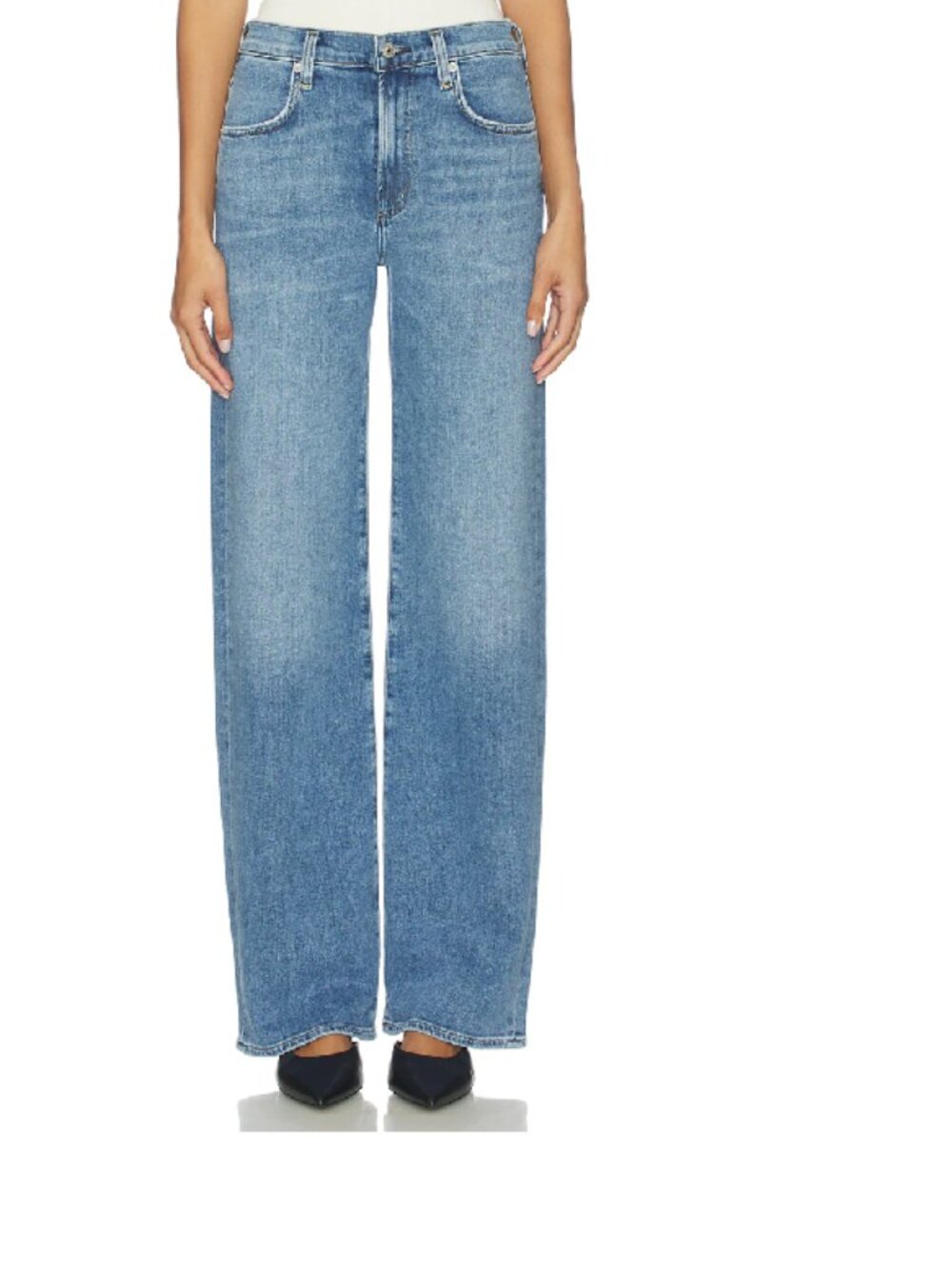 Citizens of Humanity Annina High Rise Wide Leg Jean in Tularosa